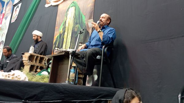 سومین شب عزاداری سیدالشهدا (ع) در فرح‌آباد کاشمر