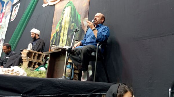 سومین شب عزاداری سیدالشهدا (ع) در فرح‌آباد کاشمر