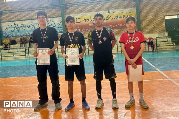 اختتامیه مسابقات فوتسال بین‌مدرسه‌ای پسران جام اقتدار ایران در پردیس
