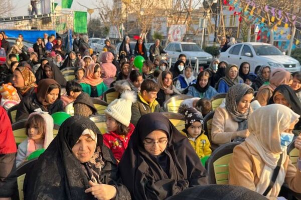 جشن بزرگ میلاد مولود کعبه در شهر قیامدشت ری یک
