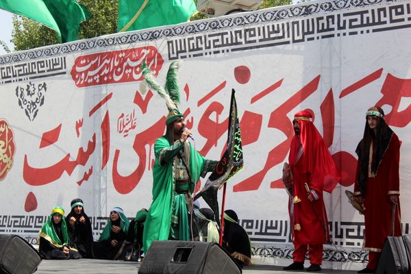 برگزاری تعزیه درحسینیه برغان کرج