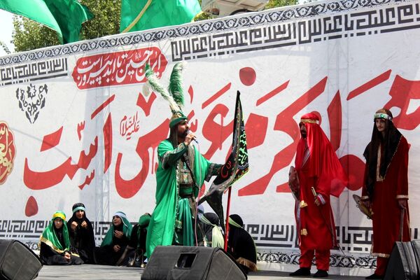 برگزاری تعزیه درحسینیه برغان کرج