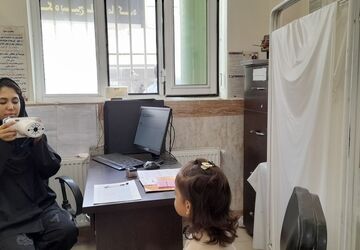 اجرای طرح غربالگری بینایی‌سنجی کودکان