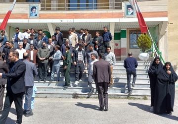 راهپیمایی روز قدس در کوهدشت با حضور پرشور مردم برگزار شد