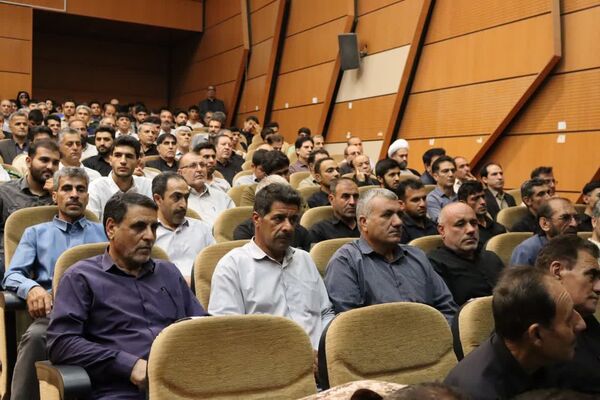 مراسم چهلم شهدای اقتدار در کوهدشت با حضور فرمانده سپاه حضرت ابوالفضل لرستان
