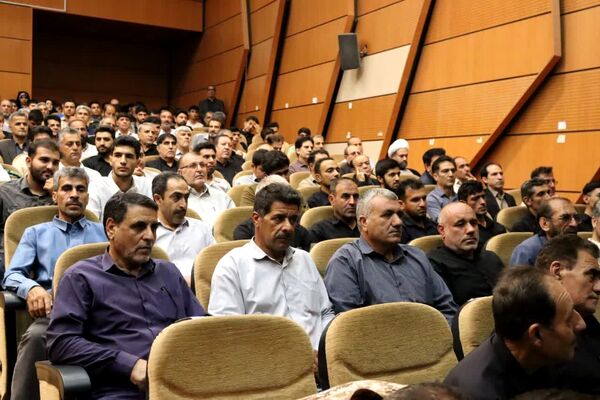 مراسم چهلم شهدای اقتدار در کوهدشت با حضور فرمانده سپاه حضرت ابوالفضل لرستان