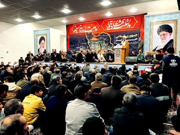 مراسم پنجمین سالگرد شهادت سردار سلیمانی در ناحیه سپاه سملقان