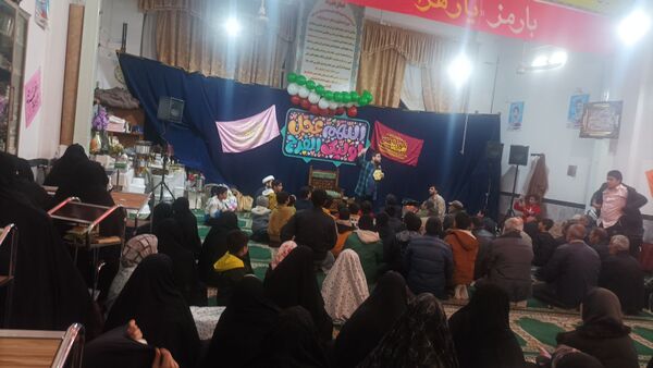 مراسم ولادت امام زمان (عج) در مسجد نینوای نیشابور 