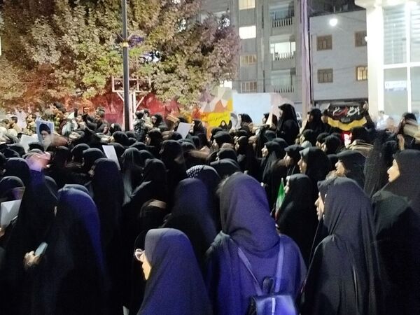 تجمع مردم کاشمر در محکومیت شهادت سیدحسن نصرالله