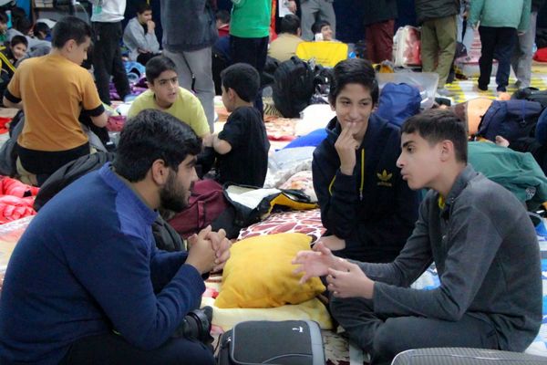 اعتکاف دانش‌آموزی در مساجد شیراز