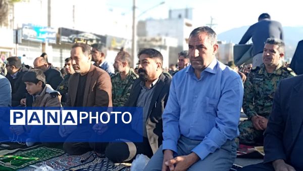 اقامه نماز عید فطر در یاسوج