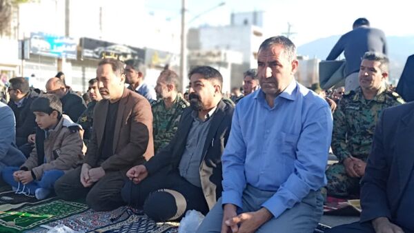 اقامه نماز عید فطر در یاسوج