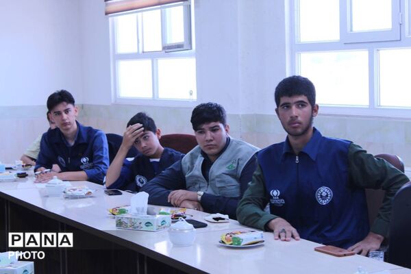 دیدار مدیرکل آموزش‌وپرورش خراسان شمالی با خبرنگاران دانش‌آموز پانا
