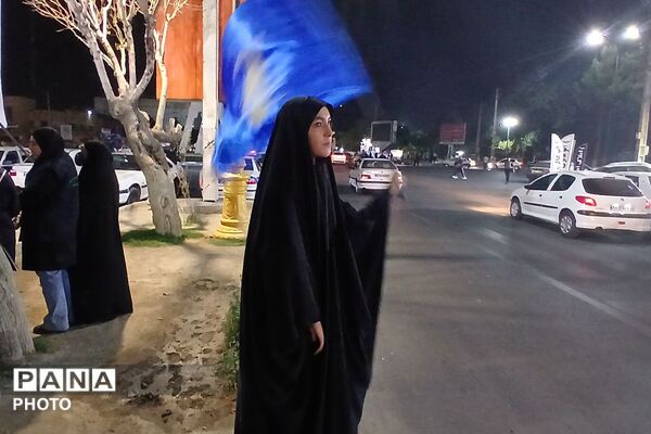 دویست و یکمین شب تجمع مردمی در میدان هفت تیر نسیم شهر