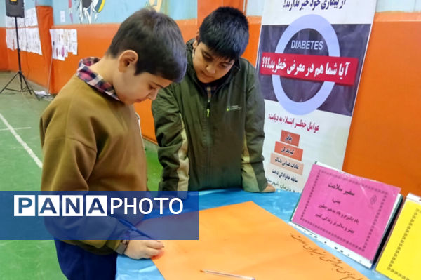 افتتاحیه طرح سفیران سلامت در مدارس شهرستان فیروزه