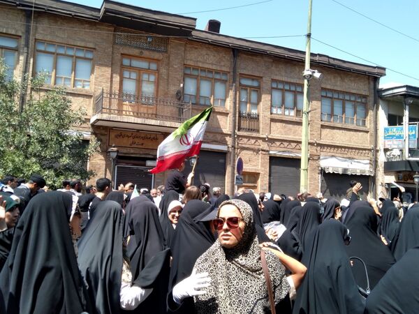 راهپیمایی مردم قزوین در جمعه خشم ونصر 