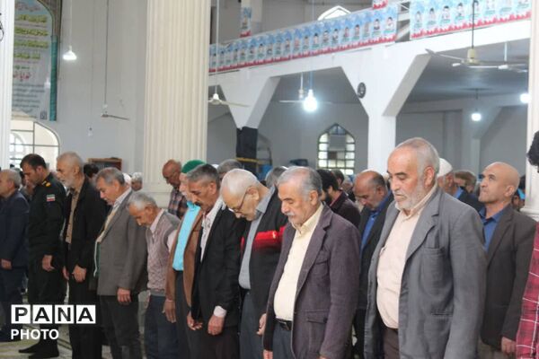 نماز جمعه عبادی سیاسی در مسجد جامع آشخانه