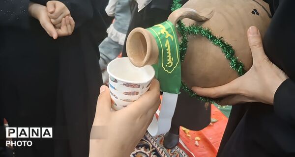 آیین شیرخوارگان حسینی در امام‌زاده احمد و محمود نظرآباد 