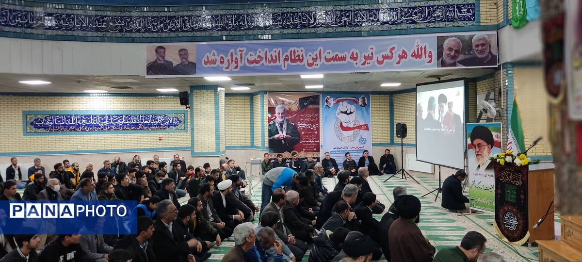 گرامیداشت پنجمین سالگرد شهادت سردار دل‌ها در شهرستان آبدانان 