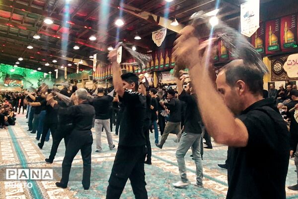 آیین سوگواری امام سجاد (ع) و سومین روز شهادت شهدای کربلا در آباده