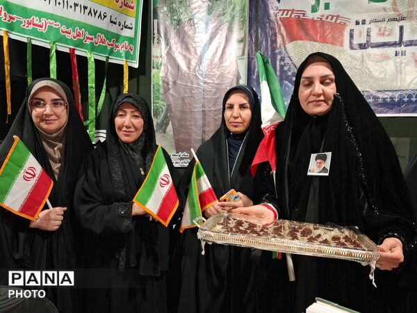 موکب فرهنگی دبیرستان نمونه وکیلی ۱۰ در حسینیه فضل 