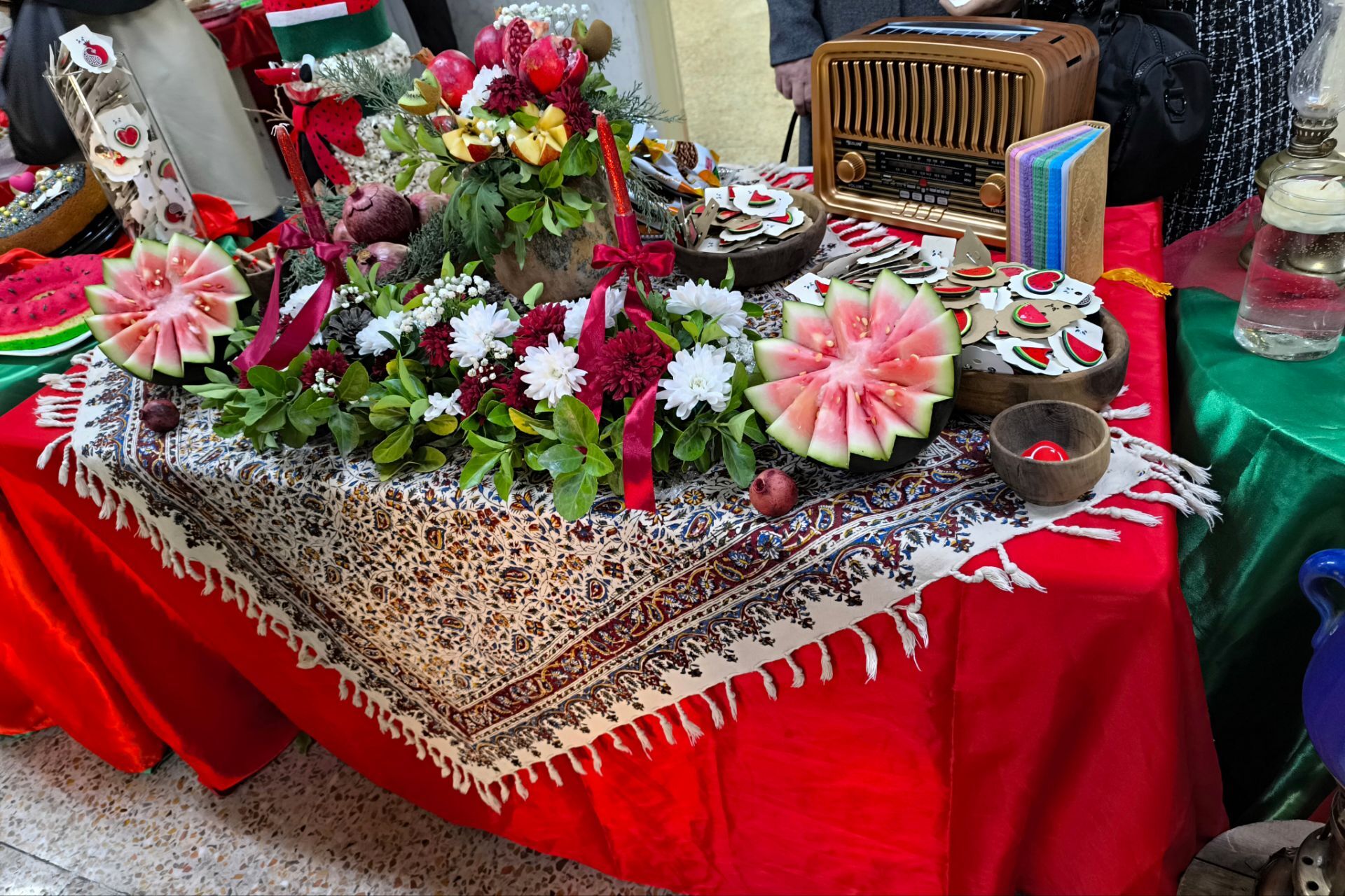 از انار تا لبخند؛ یلدای دانش‌آموزی