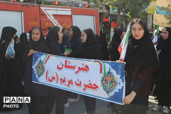 تجمع بزرگ جانفدایان ایران در فاروج