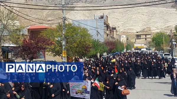 راهپیمایی روزجهانی قدس در شهرستان آبدانان 