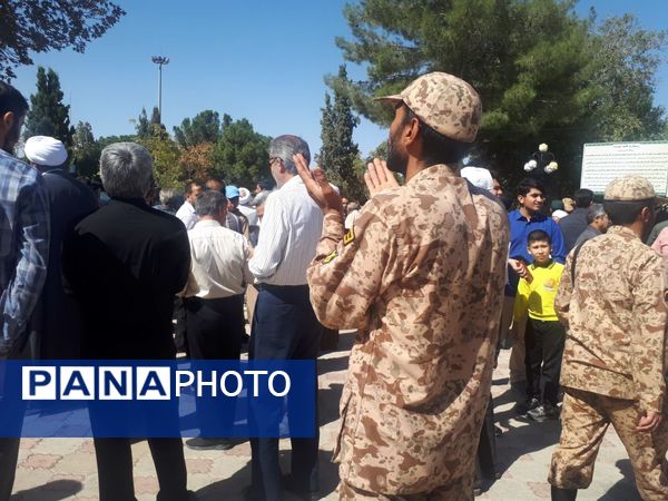 خروش مردم کاشمر در «جمعه خشم»؛ از امامزاده سید حمزه (ع) تا گلزار شهدا