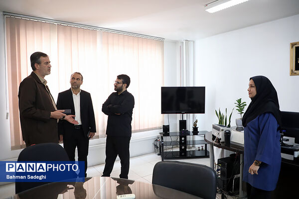 بازدید دبیر قرارگاه عدالت تربیتی وزارت آموزش و پرورش از خبرگزاری پانا