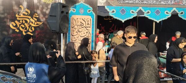 پیاده روی جاماندگان اربعین در کاشمر