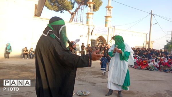 تعزیه خوانی در روستای فرشه