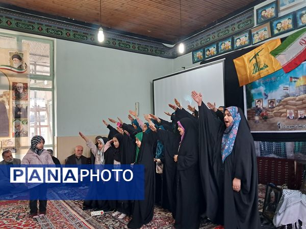 مراسم سالگرد شهادت سردار حاج قاسم سلیمانی در قائمشهر