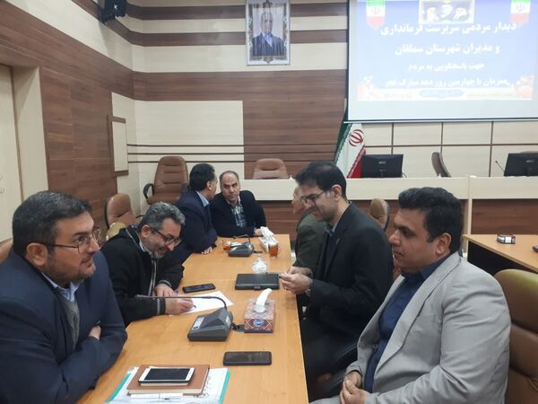 ملاقات مردمی و دیدار چهره به چهره سرپرست فرمانداری شهرستان سملقان با مردم