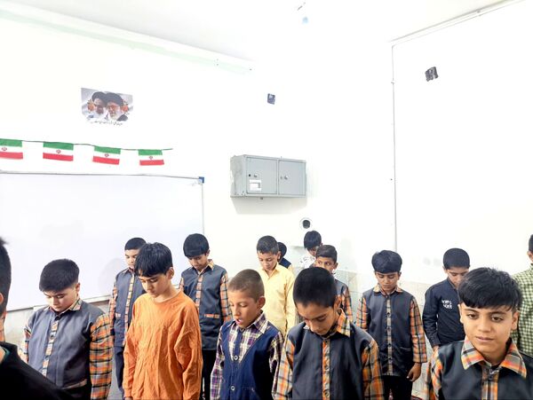 افتتاح نمازخانه در دبستان شهید پسندیده فدافن