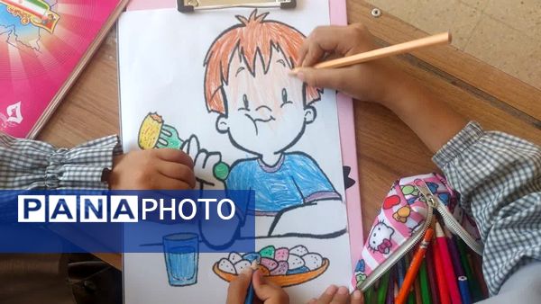 روزی خوشمزه در آموزشگاه‌های شهرستان میبد 