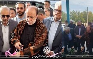 کلنگ‌زنی دو مدرسه خیرساز ۱۲ کلاسه و افتتاح سالن اجتماعات ۶۰۰ نفری امام سجاد(ع) در شهرستان داراب