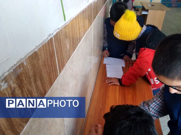 نشاط انتخاباتی و رای گیری شواری دانش‌آموزی در دبستان پسرانه حضرت قاسم(ع)