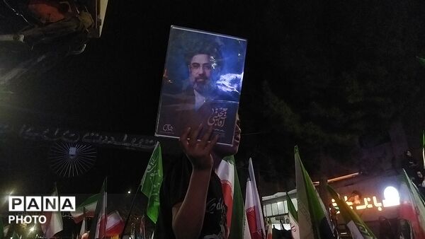حضور مهدی رسولی در اجتماع مردمی نیشابور -۱