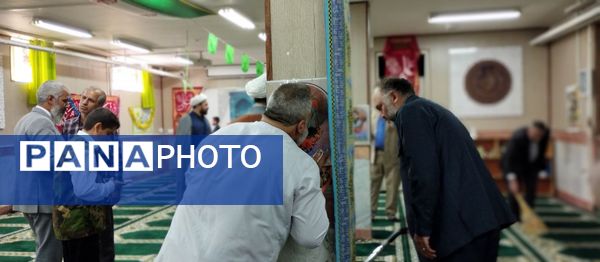 آیین غبارروبی نمازخانه های ناحیه چهار مشهد 