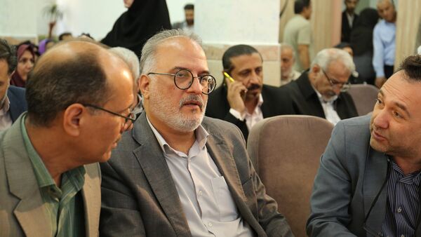 خشت گذاری ۵ پروژه‌ عمرانی منطقه ۵ آموزش و پرورش شهر تهران