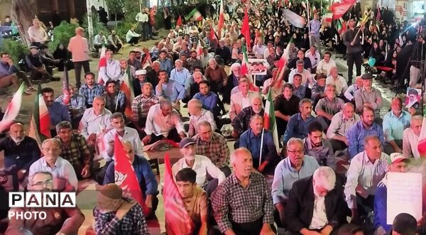 شکوه دلدادگی؛ موج جمعیت در اجتماع ۱۷۲ نیشابور