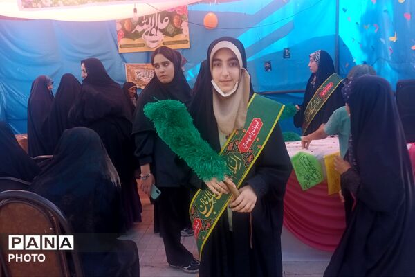 خیابان‌های لردگان، غرق در نور غدیر