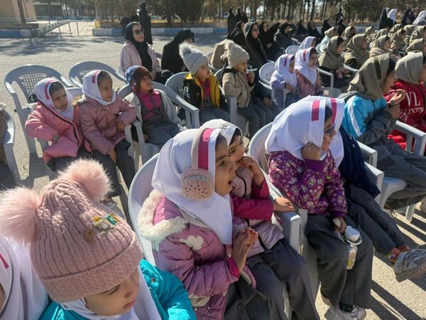 قاب پانا خاتم از اجرای جذاب تماشانه سیار در یزد