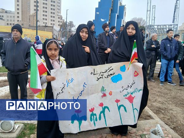 راهپیمایی با شکوه چهل و هفتمین سالگرد پیروزی انقلاب اسلامی در مشهد مقدس 