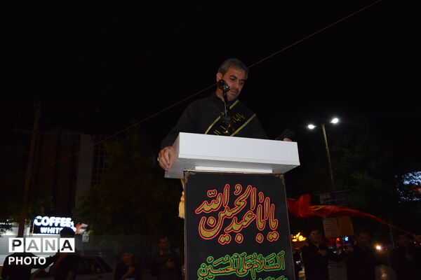 فارسان سیاه‌پوش محرم شد