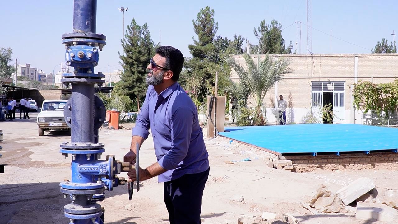 برگزاری مانور تأمین آب اضطراری در شرایط قطعی برق در یزد