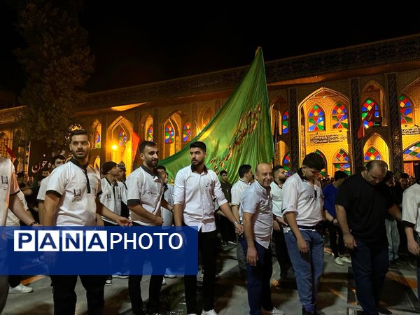 مراسم عزاداری شب تاسوعای حسینی در آمل