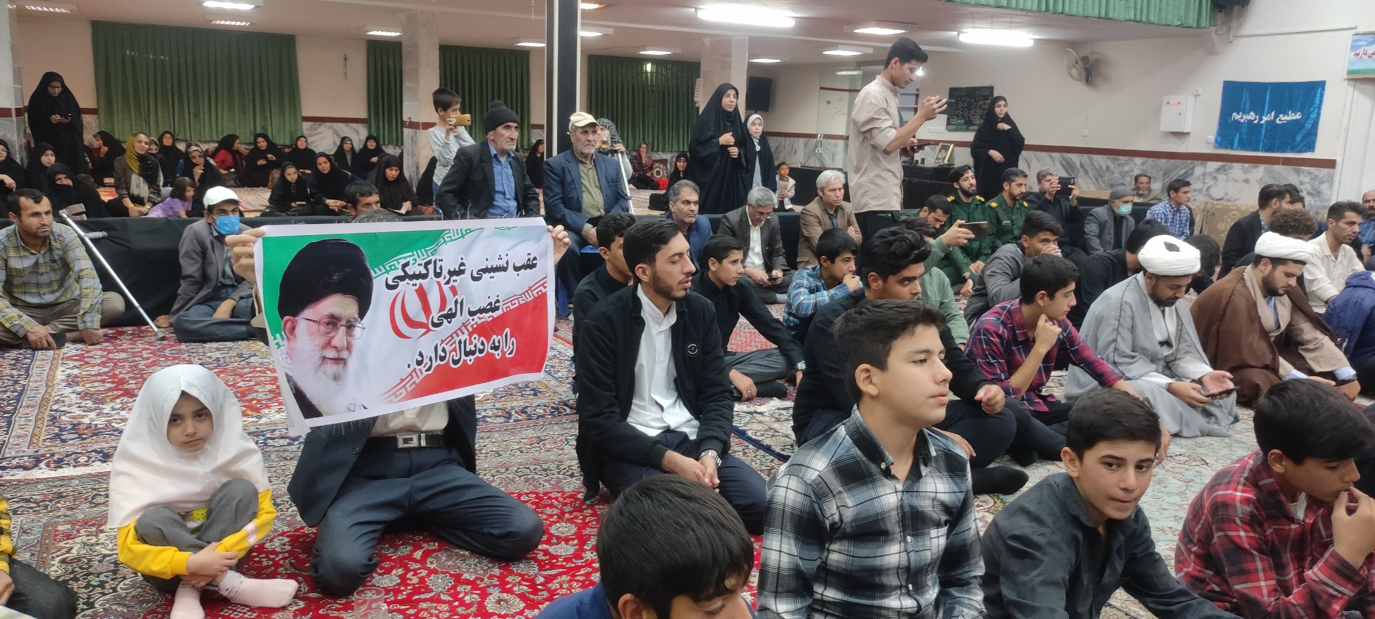 اجتماع امت حزب الله شیروان در پی شهادت شهید سید حسن نصرالله و حمایت از جبهه مقاومت و محکوم کردن رژیم صهیونیستی