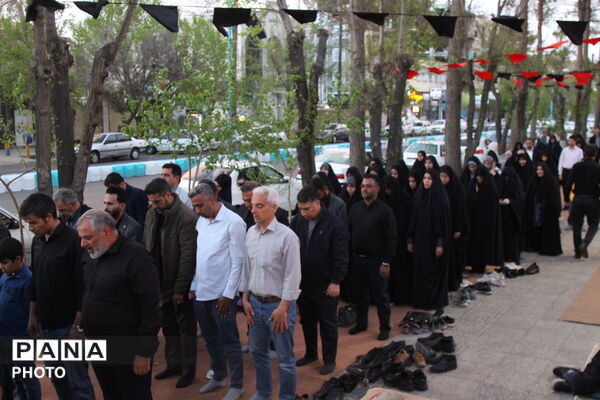 لحظه تحویل سال در پارک دفاع مقدس یزد